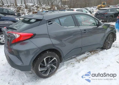 2020 Toyota C-Hr Limited z USA, uszkodzony, nr VIN NMTKHMBX6LR103846